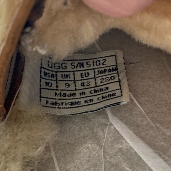 UGG Men's Byron Chestnut Brown Slip On Moccasin's Loafer Slipper Size 10 - Picture 10 of 10